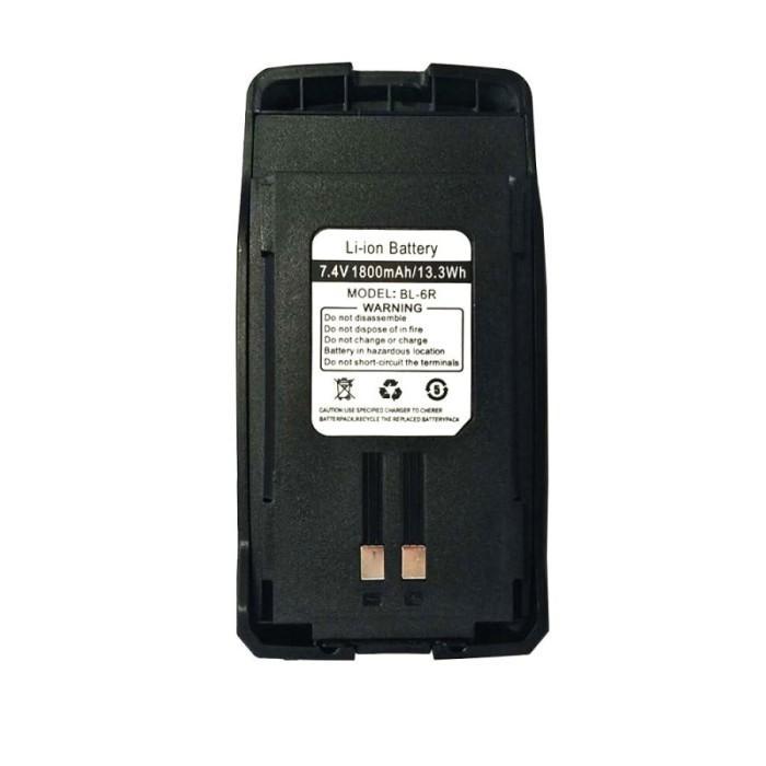 BATERAI HT UV-6R 1800MAH LITHIUM BAOFENG POFUNG UV6R UV6 BL-6R
