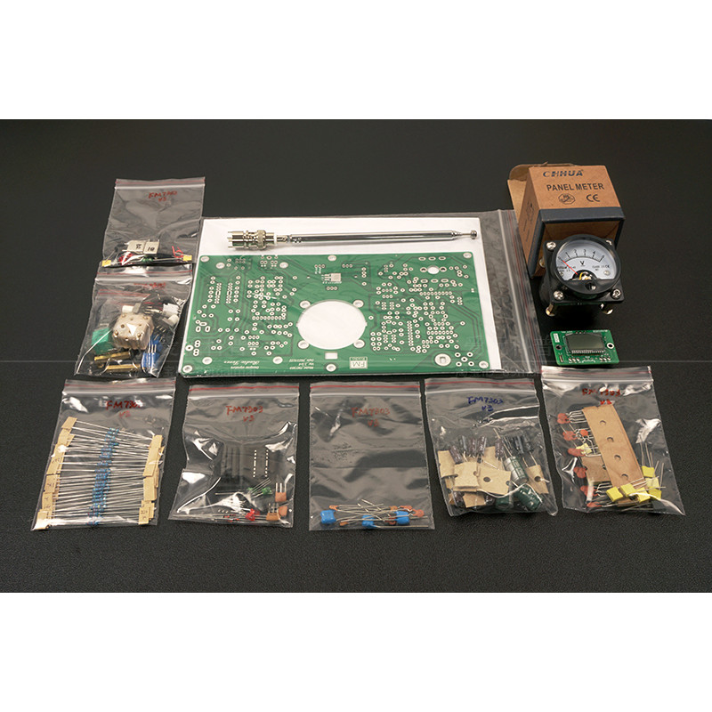 FM7303 FM STEREO RADIO CIRCUIT BOARD ASSEMBLY KIT ELECTRONIC MANUFACTURING DIY INTEGRATION DISCRETE