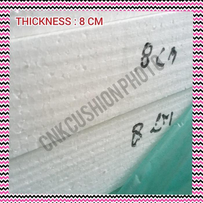 Styrofoam Gabus Stereofoam Lembaran - Packing / Mading (100X50X8 Cm)