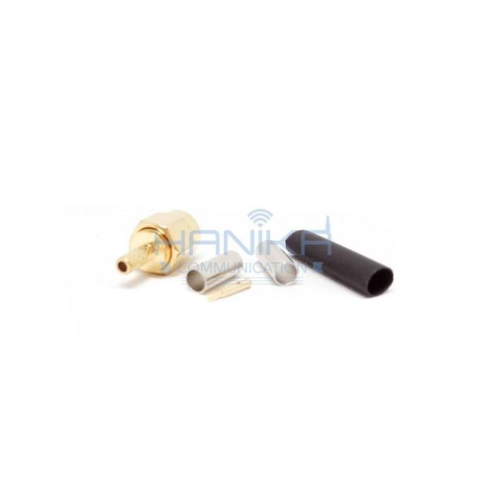 Konektor Rg-174 To Sma Male Connector Kabel Rg174 Ke Antena Ht Cowo