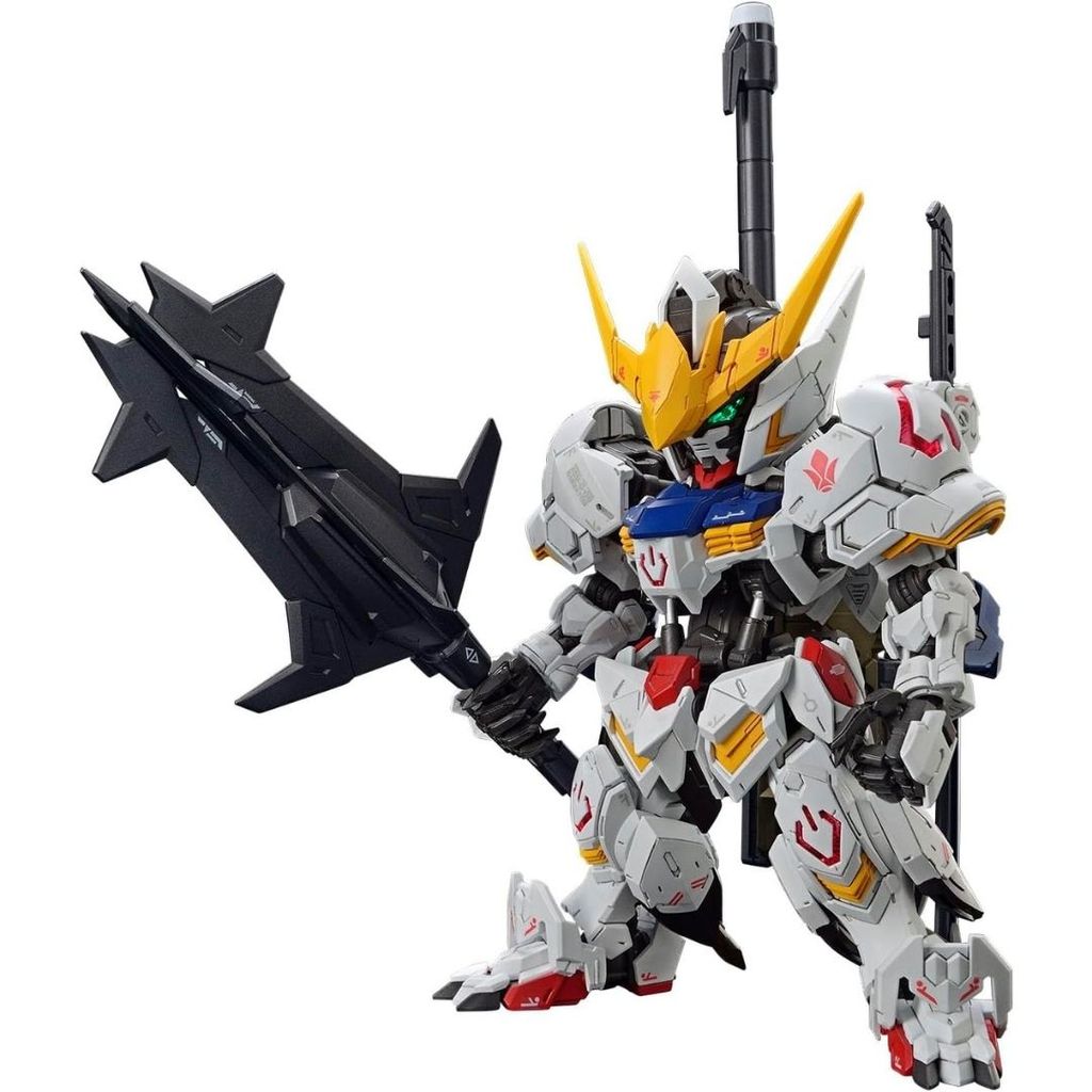 [PO] Model Kit SD Gundam Barbatos Bandai dengan Senjata Lengkap dan Detil Premium (110mm) TMKQ [WAJI
