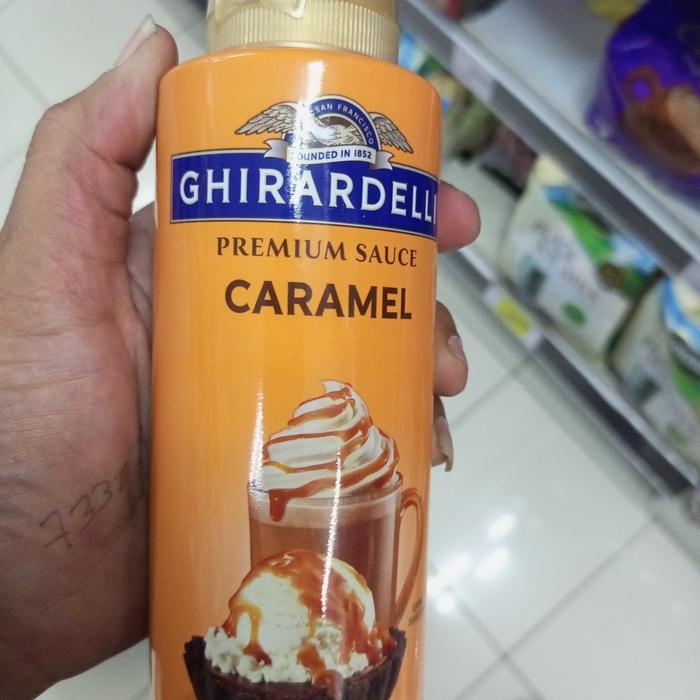 GHIRARDELLI PREMIUM SAUCE CARAMEL/GHIRARDELLI CARAMEL