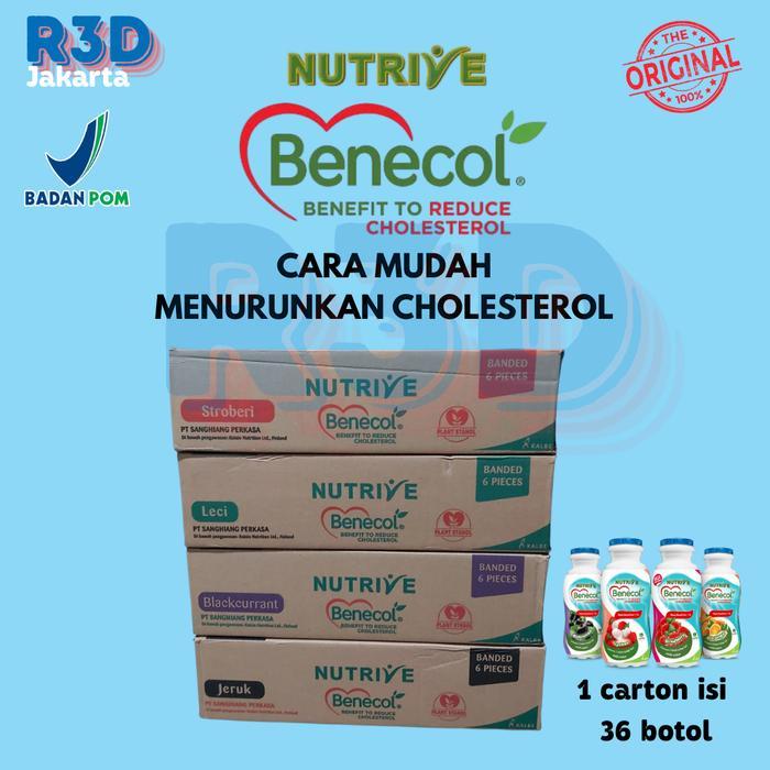 Minuman Nutrive Benecol (1 Dus) Isi 36Botol