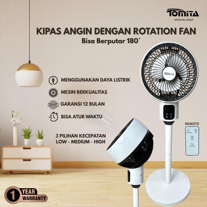 "New" KIPAS REMOT TERBARU KIPAS BERDIRI / KIPAS ANGIN REMOT / UK 9 INCH