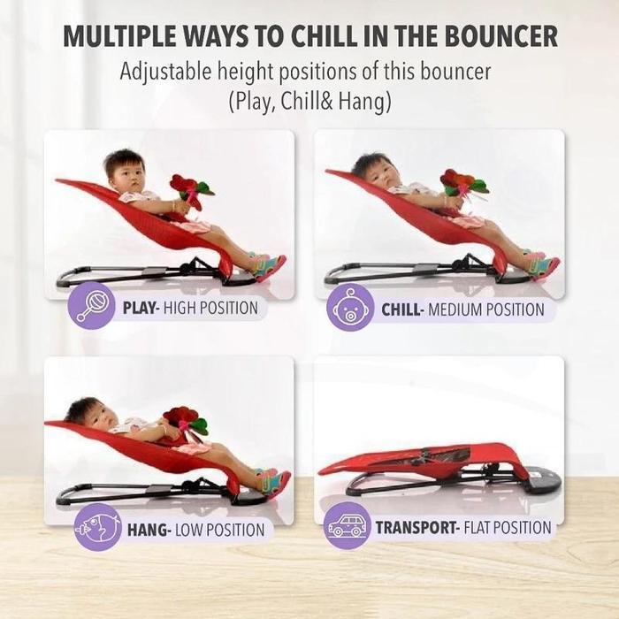 CODKursi Ayunan Ayunan Bayi Lipat Baby Ayunan Bayi Ayunan Alami Meninabobokan Bayi Untuk Tidur