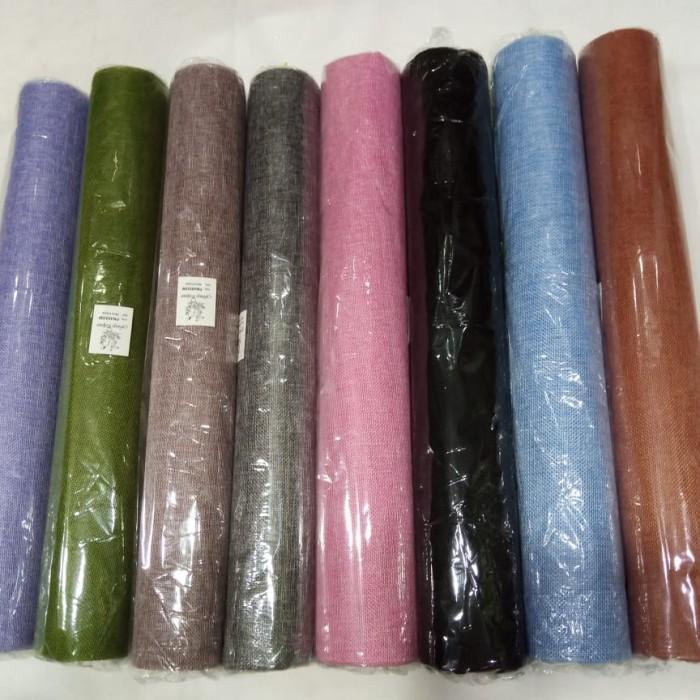 Kain goni warna/ kain warping /kain bucket bunga UK 50cm x 48cm
