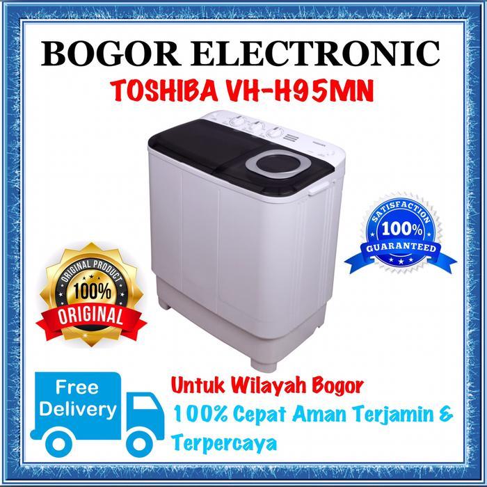 Promo Spesial Vhh95Mn Toshiba Vh-H95Mn Mesin Cuci 8.5Kg Mesin Cuci 2 Tabung 8.5Kg