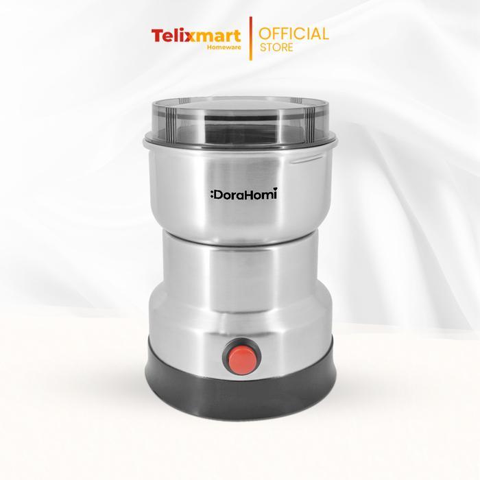 Grinder Mini Dorahomi Mesin Penggiling Kopi Blender Bumbu Kering Stainless Listrik