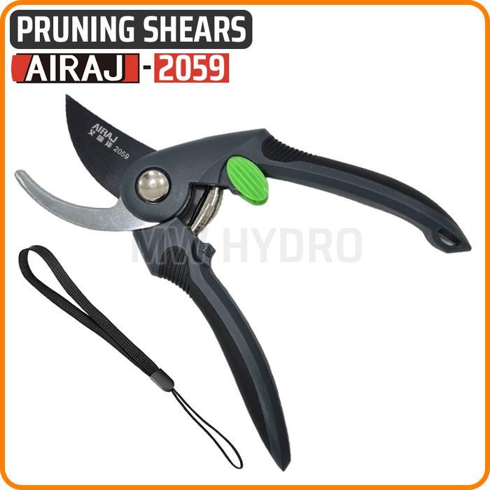 AIRAJ 2059 - GUNTING TAMAN, DAHAN RANTING TANAMAN / PRUNING SHEARS