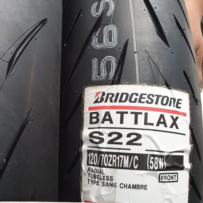 ban battlax s22 120 70 17. ban brigestone s22 120 70 17 made in japan