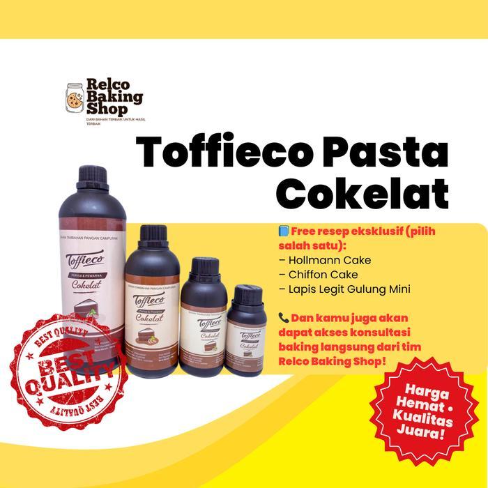 TOFFIECO PASTA COKELAT/CHOCOLATE/COKLAT 1 KG - VARIAN LENGKAP BONUS RESEP & KONSULTASI