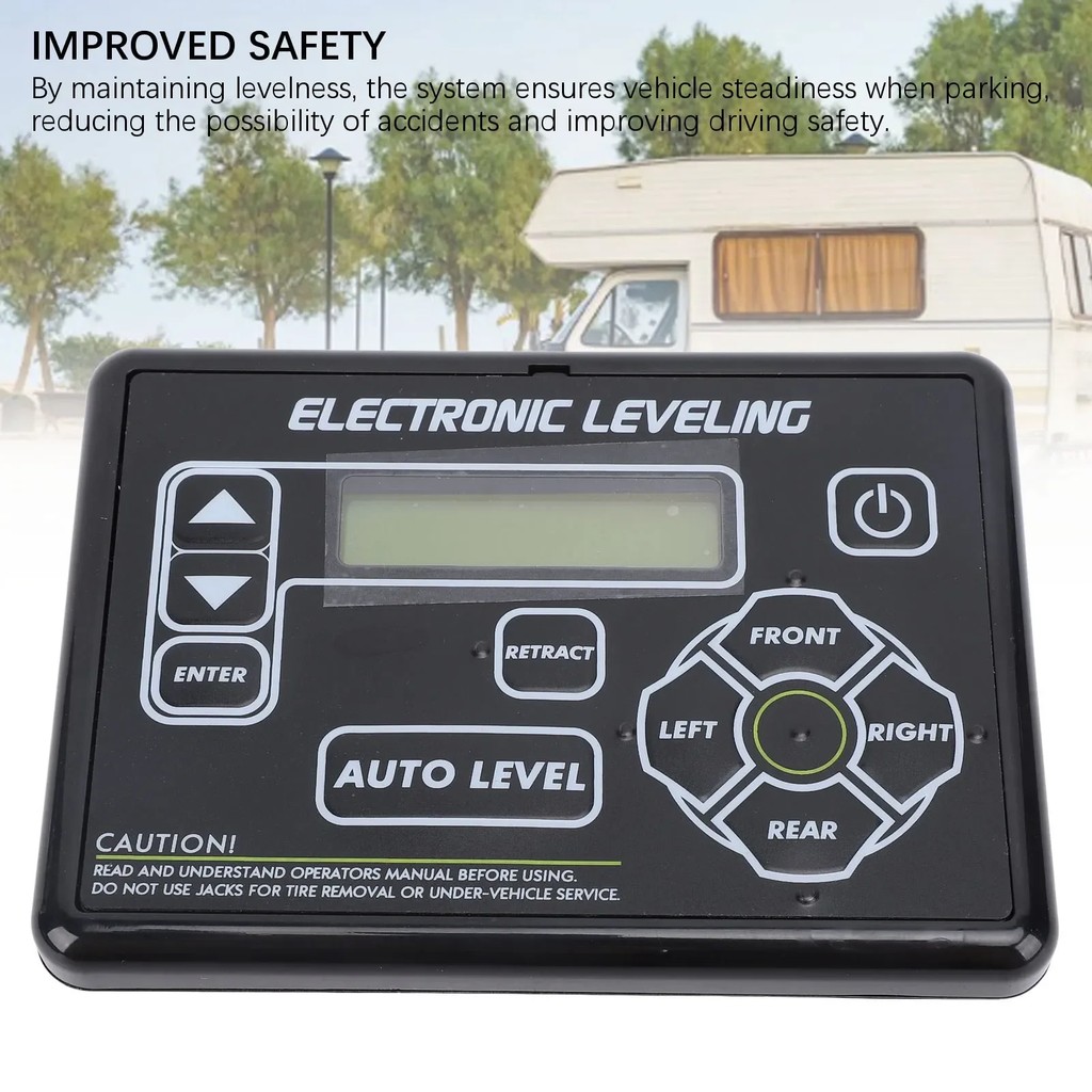 RV Automatic Leveling System Electronic Control Panel Motorhome Self-leveling System Touchpad 421484