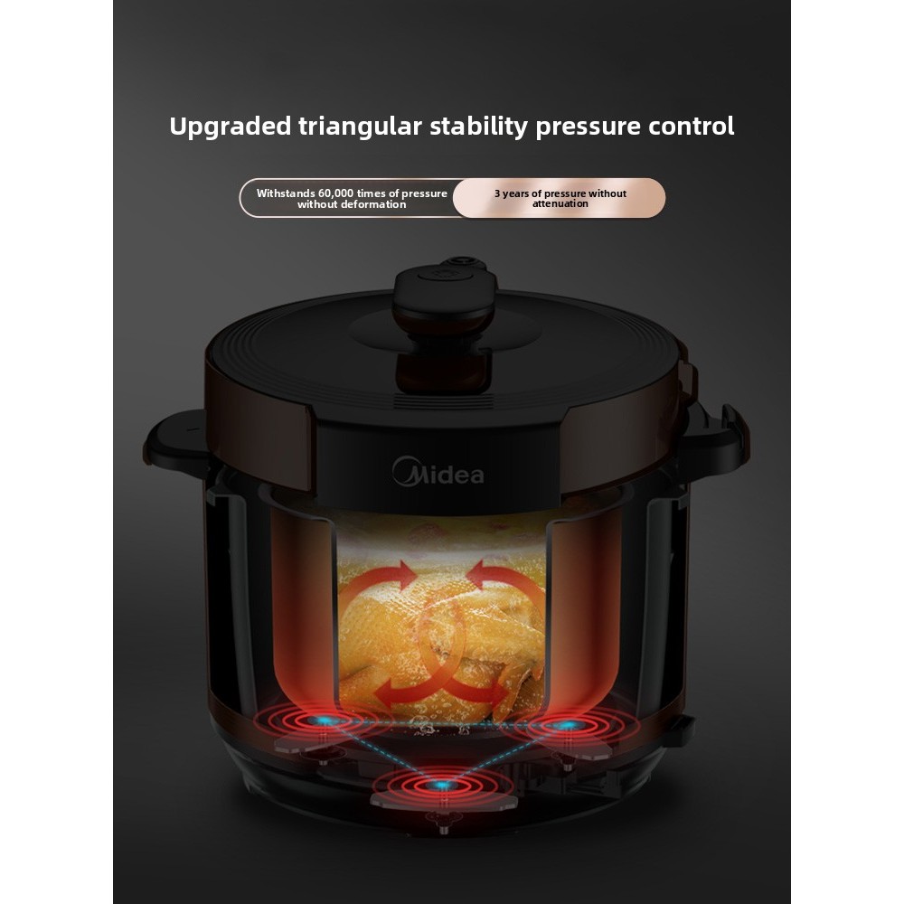 Electric pressure cooker, household smart 5L multi-functional electric pressure cooker, rice cooker,