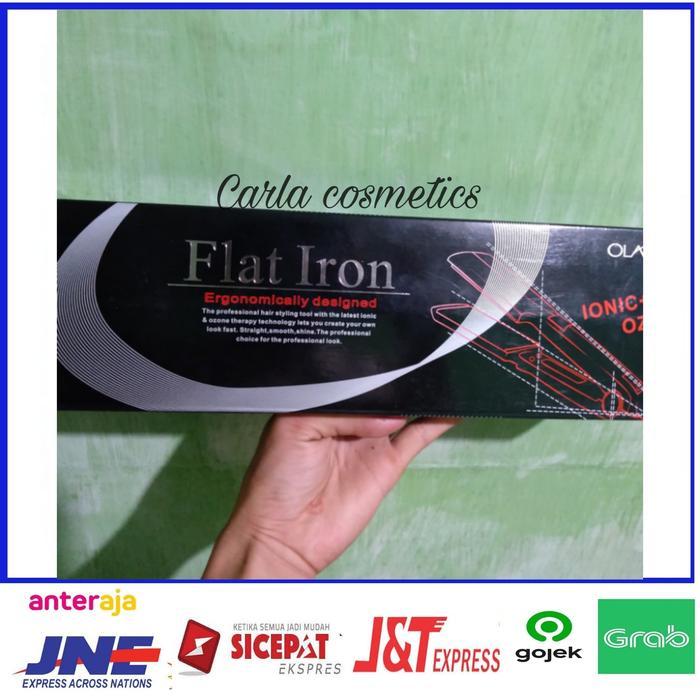 catokan rambut/ catok rambut olaris 3228 flat iron/ion + ozon