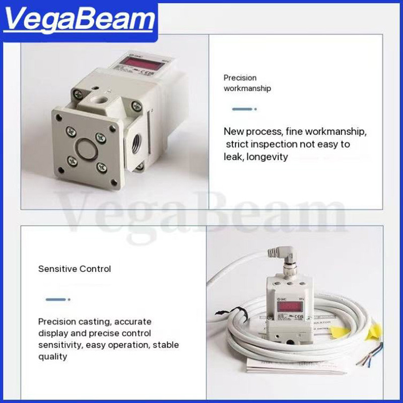 For SMC Proportional Valve ITV1030 ITV1050 ITV2030 ITV2050 Series Electro-Pneumatic Pressure