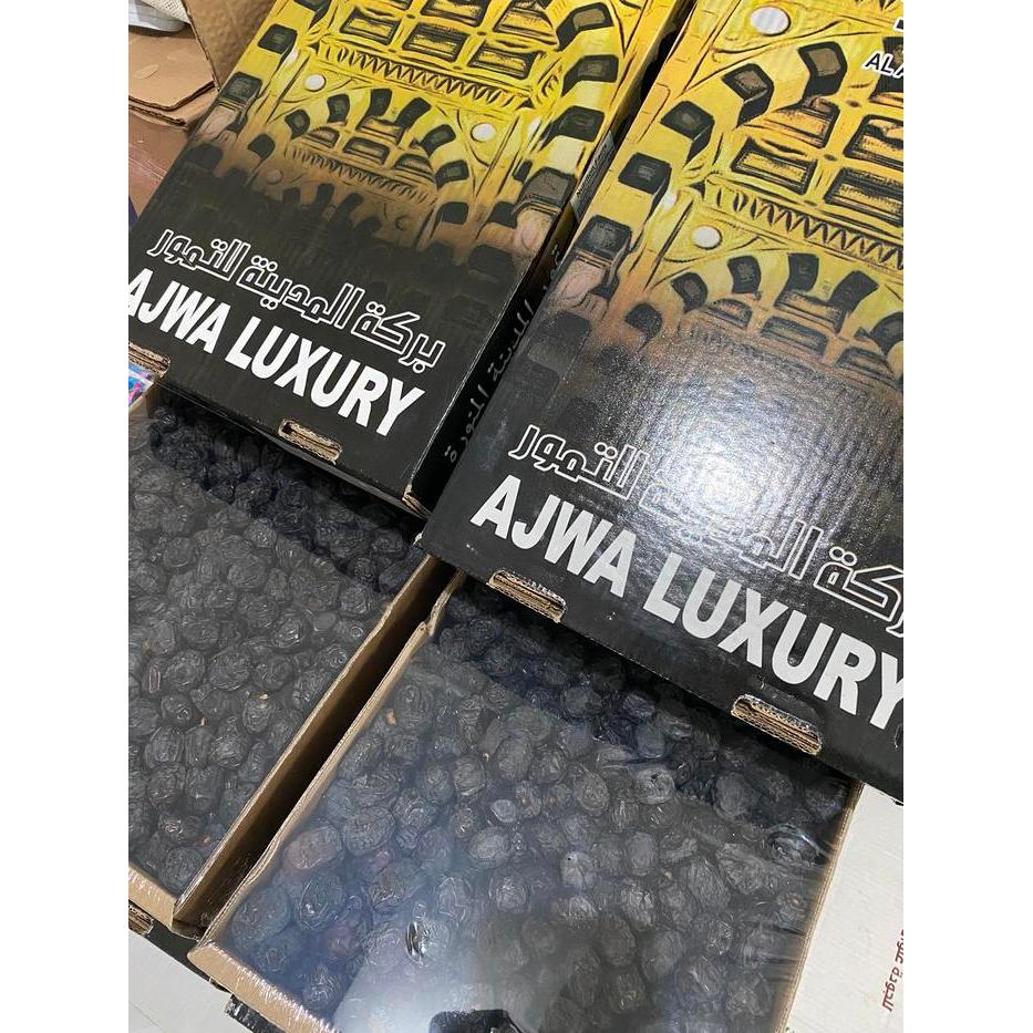 KURMA AJWA 5 KG GRADE A / KURMA NABI KUALITATS BAGUS / AJWA LUXURY DATES