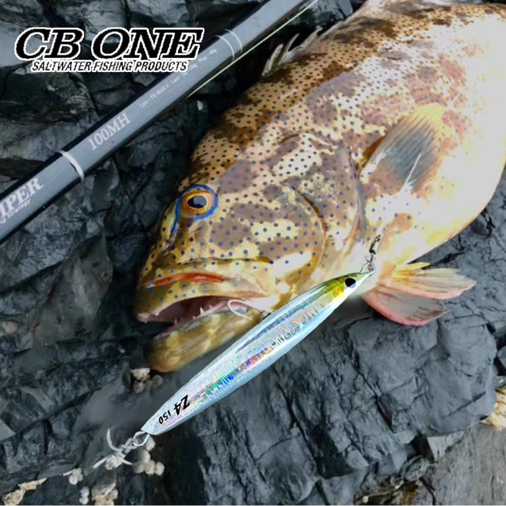 Japan original CB One Iron jigging Bait for salt water 80g 150g Z4 Deep Ocean jigger bait