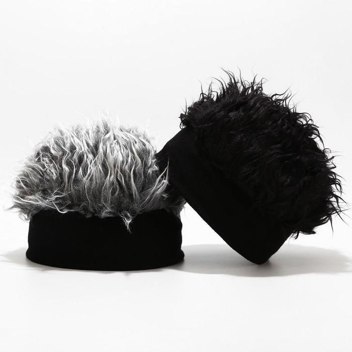 Topi Rambut Palsu Pria Wanita Rambut Rambut Cosplay Topi Topi Golf Naruto Topi Wik Rambut Pria Topi