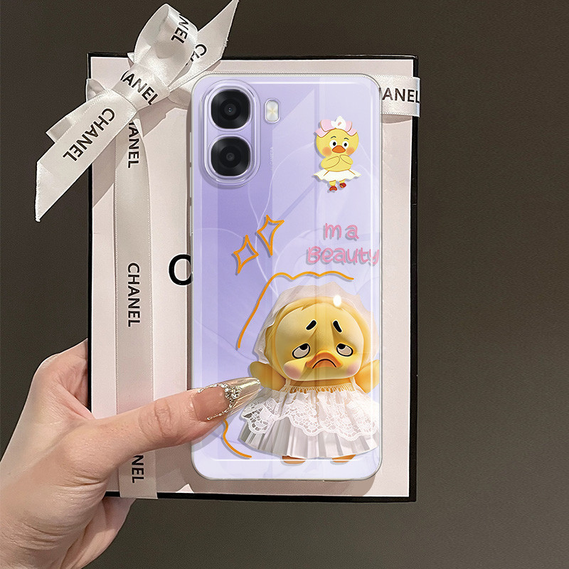 Kartun Fancy Case Untuk Oppo A6X A6S A6 A6T Pro 5G Tk Lucu Case