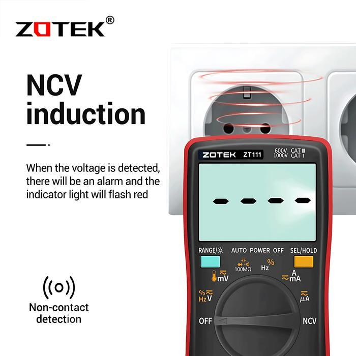 * AVOMETER DIGITAL ZOTEK ZT111 - MULTITESTER DIGITAL ZT111 ORIGINAL