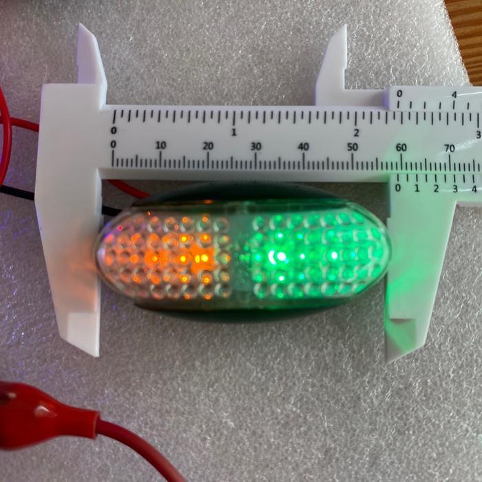 "New" Lampu Led Truk Bis Ulat Bulu 24 Volt