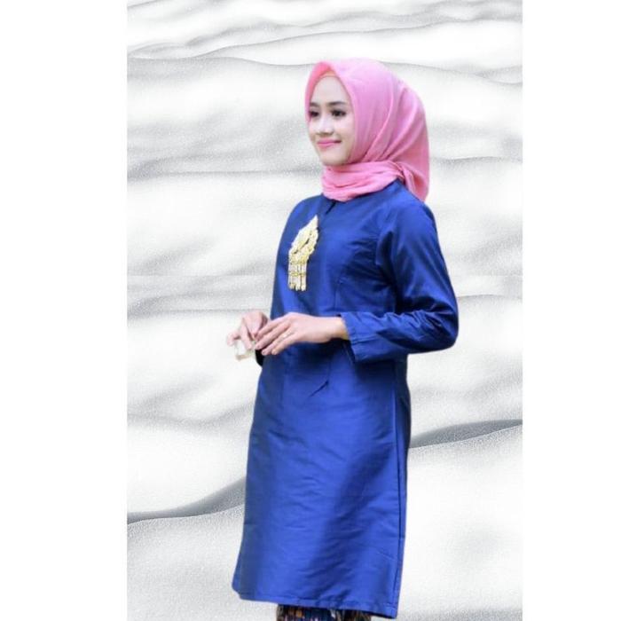 "New" BEST SELLER//REALPICT ATASAN KEBAYA TUNIK TAFETA//TUNIK TAFETA FATIMAH//ATASAN TUNIK PADANG