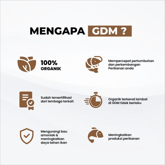 Suplemen Organik Cair Perikanan GDM Ukuran 5 Liter
