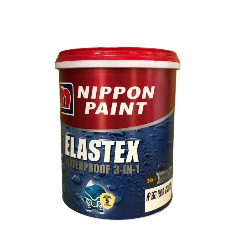 Cat Pelapis Antibocor Nippon Elastex Waterproof 1 kg