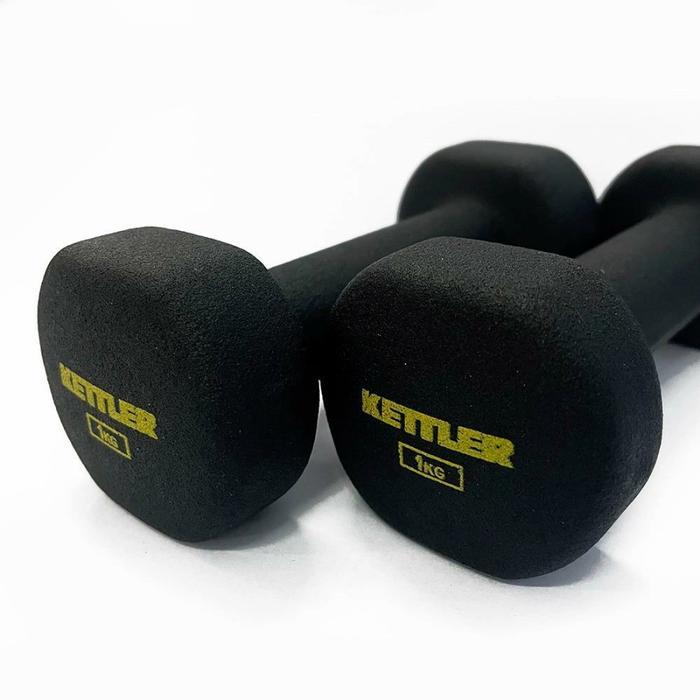 Dumbell/Barbel/Dumbell Kettler/Kettler Dumbell Neoprene(2Kg/Pair)Pink