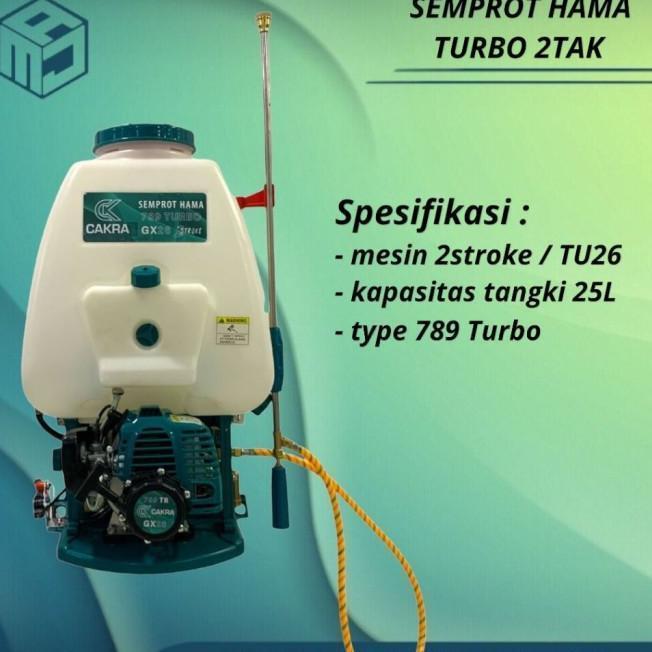 Power Sprayer Gx26 2 Tak Mesin Semprot Hama Tu26 25L Cakra Model Thailand Termurah Ready Terbaik - 2