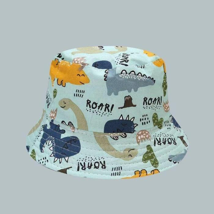 SB Topi Bucket Hat Motif Lucu Topi Pantai Anak Untuk Anak Laki-Laki Dan Perempuan