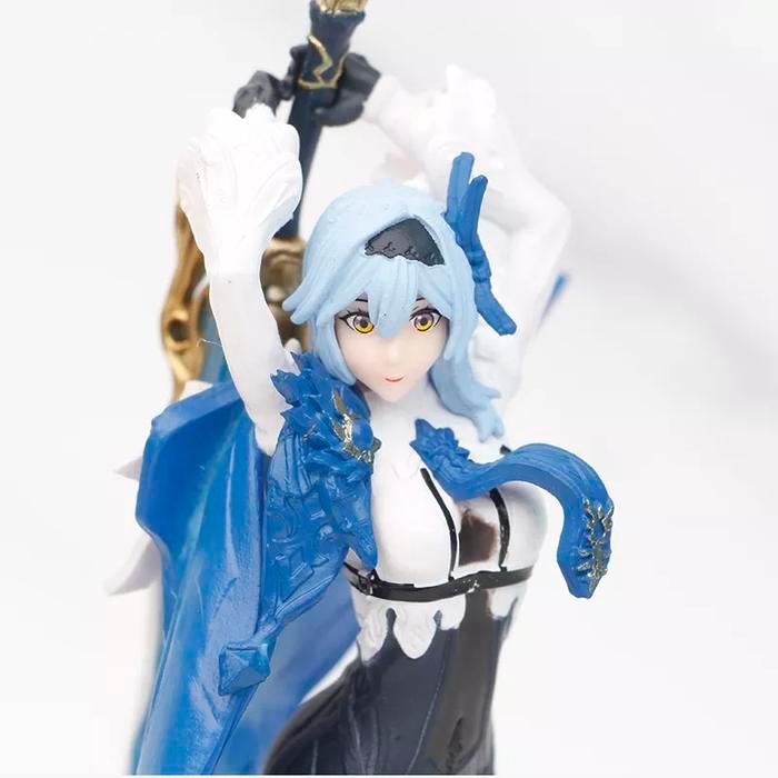 Action Figure Eula Genshin Impact Kawai Anime Collection Terlaris 0326