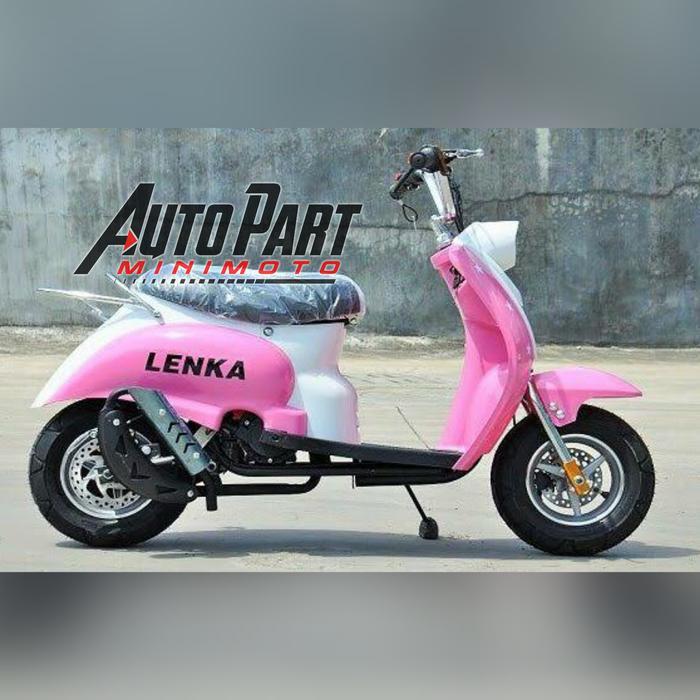 Motor Mini Scoopy 50cc LENKA Mini Scooter Mini Scoopy Lenka 50cc 2T AT