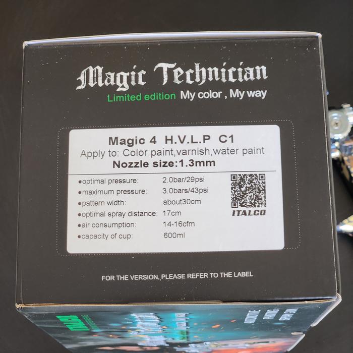 Spray Gun ITALCO Magic 4 - HVLP - LVMP - HVLP