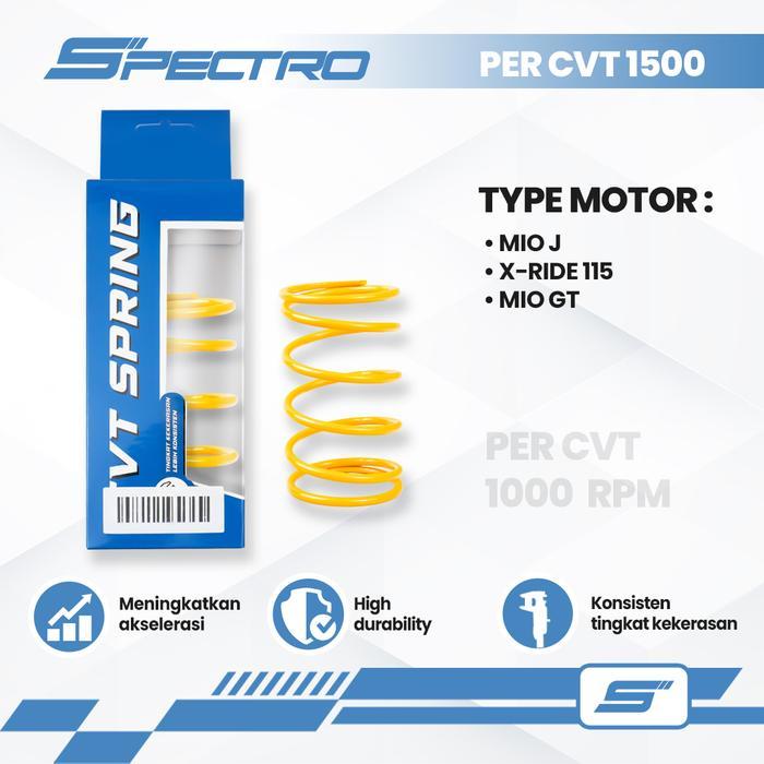 Ready Spectro Per CVT 1500 RPM Mio J Mio GT 115 Fino 115 X Ride 115 Upgrade CVT Upgrade Performa