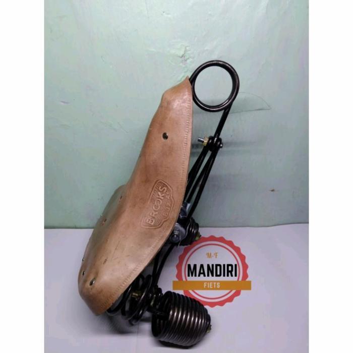 PROMO]sadel kulit asli onthel per dobel sadel ontel empuk