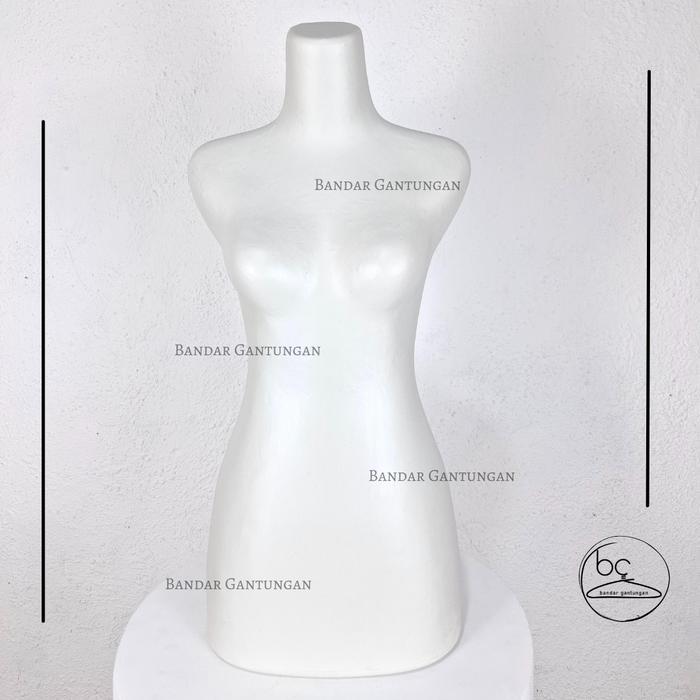 Manekin Dm Cewek Plastik Patung Manekin Setengah Badan Patung Manekin Setengah Badan Plastik-Bh