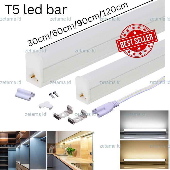 Lampu TL T5 LED 30cm 60cm 90cm 120cm T5 LED Tube Lampu Etalase