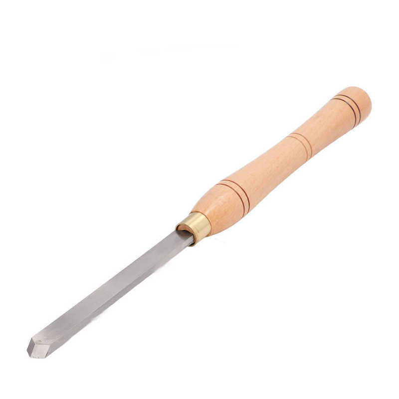 Alat Bubut Kayu Alat Pahat Bubut HSS Gagang Pohon Beech Ergonomis Pahat Putar Miring