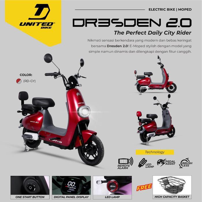 Sepeda Listrik United Dresden 2.0