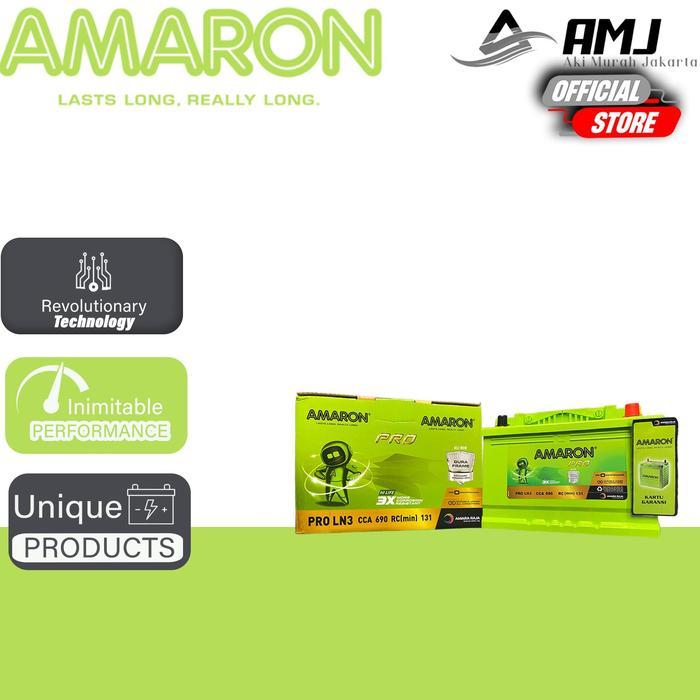 Amaron Hi Life Pro Aki Mobil Mercedes Tiger 280 Din 84 / 580-24 - 84Ah Aki Kering