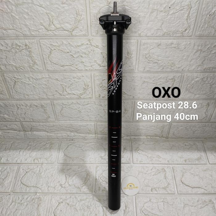 Seatpost Saddle 28.6 Alloy Tiang Cagak Sadel Sepeda MTB Roadbike Seli Lipat Folding Bike Diameter