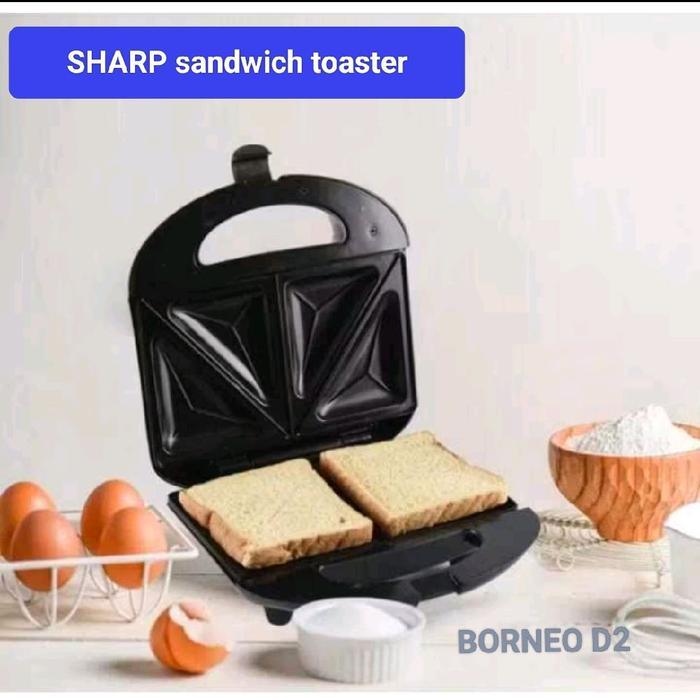 Panggangan Roti / Sandwich Toaster Sharp