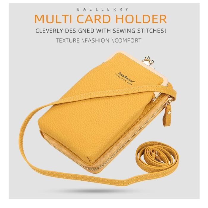 Ts169 Tas Dompet Selempang Wanita Original Baellerry Vertikal