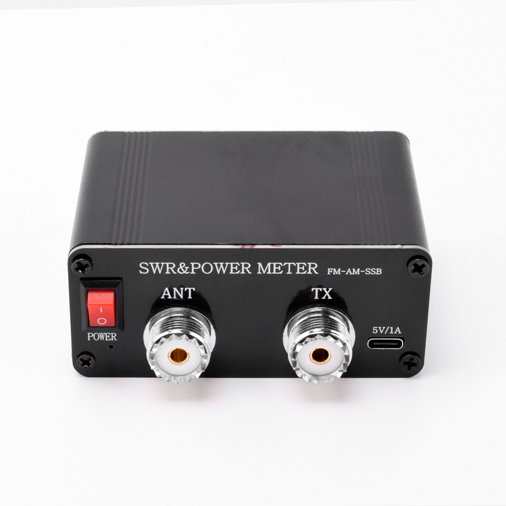 120W SWR Digital Power Standing Wave Meter 1.8-54MHz Shortwave Meter FM AM SSB Modes SWR/Power
