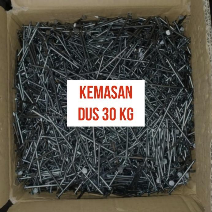 Paku Kayu 2cm / 3cm / 4cm / 5cm / 7cm / 10cm 30kg Dus Kemasan 30kg Paku Halus Paku Triplek Paku Reng