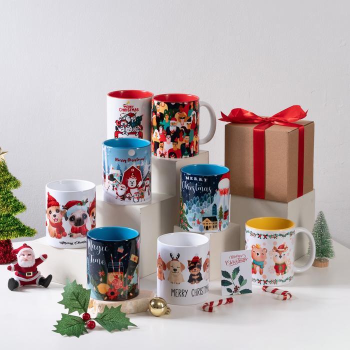 Hampers Natal Berisi Mug Natal Unik