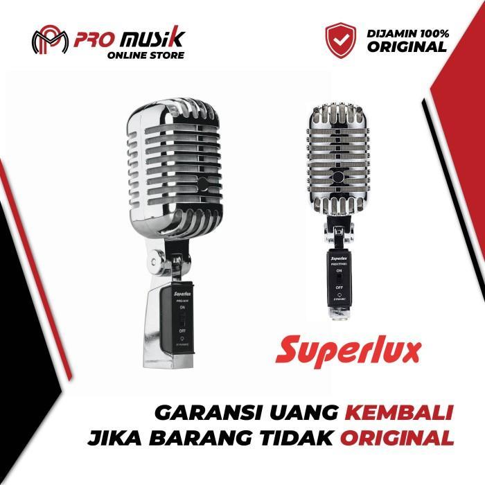 Mic Superlux PROH7MKII Vocal Classic Microphone - Original Garansi