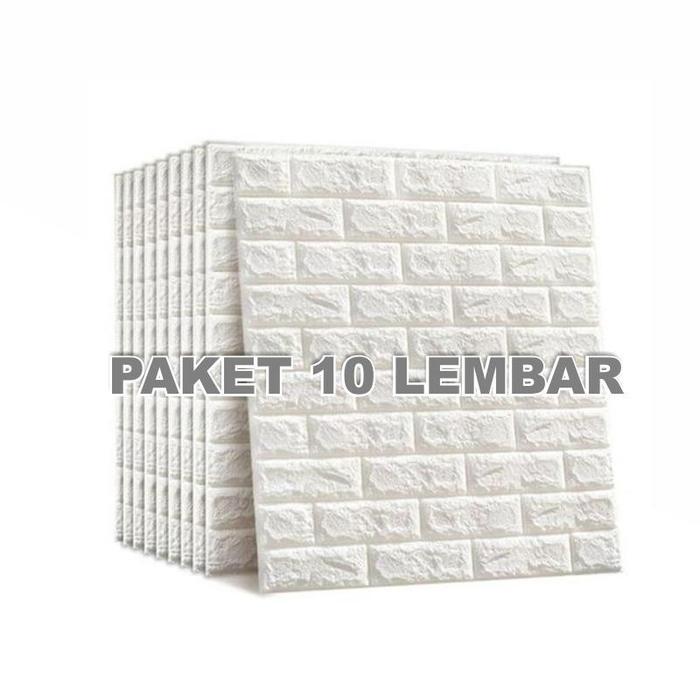 MNTB" PAKET 20 LEMBAR WALLPAPER DINDING KAMAR VINYL MARBLE GRANIT PVC MARMER WALLPAPER DINDING