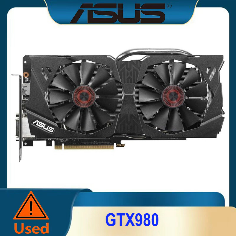 ASUS STRIX GTX980DC2OC4GD5 256 Bit NVIDIA GTX 980 Graphics Card